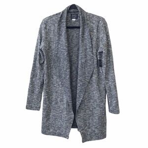 Sears Simply Styled Open Front Knit Cardigan